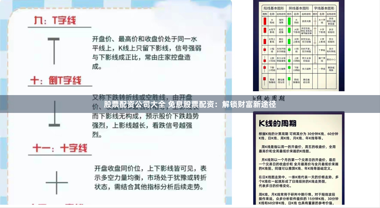 股票配资公司大全 免息股票配资：解锁财富新途径